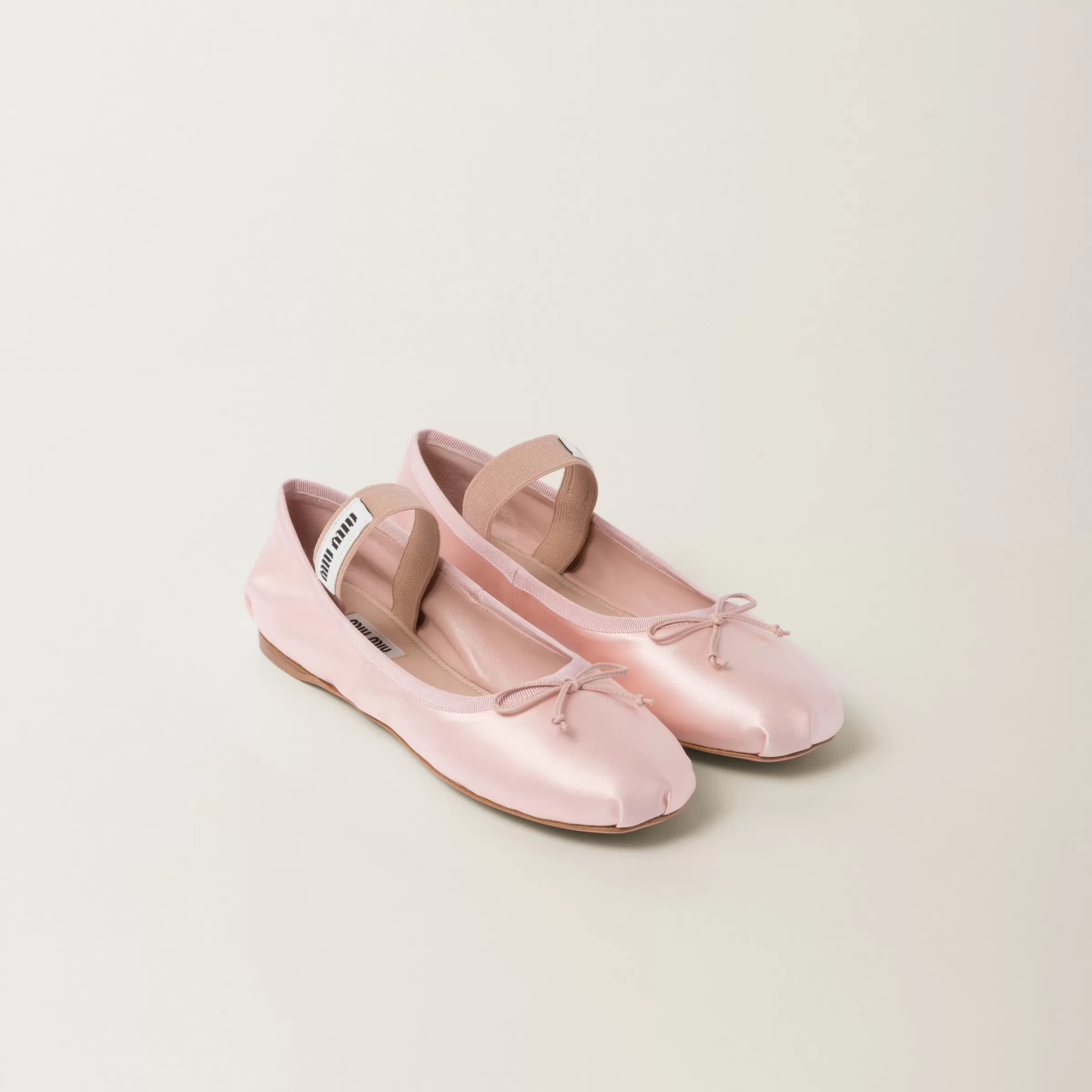 Miu Miu Ballerine in raso RosaOrchidea Flash Sale