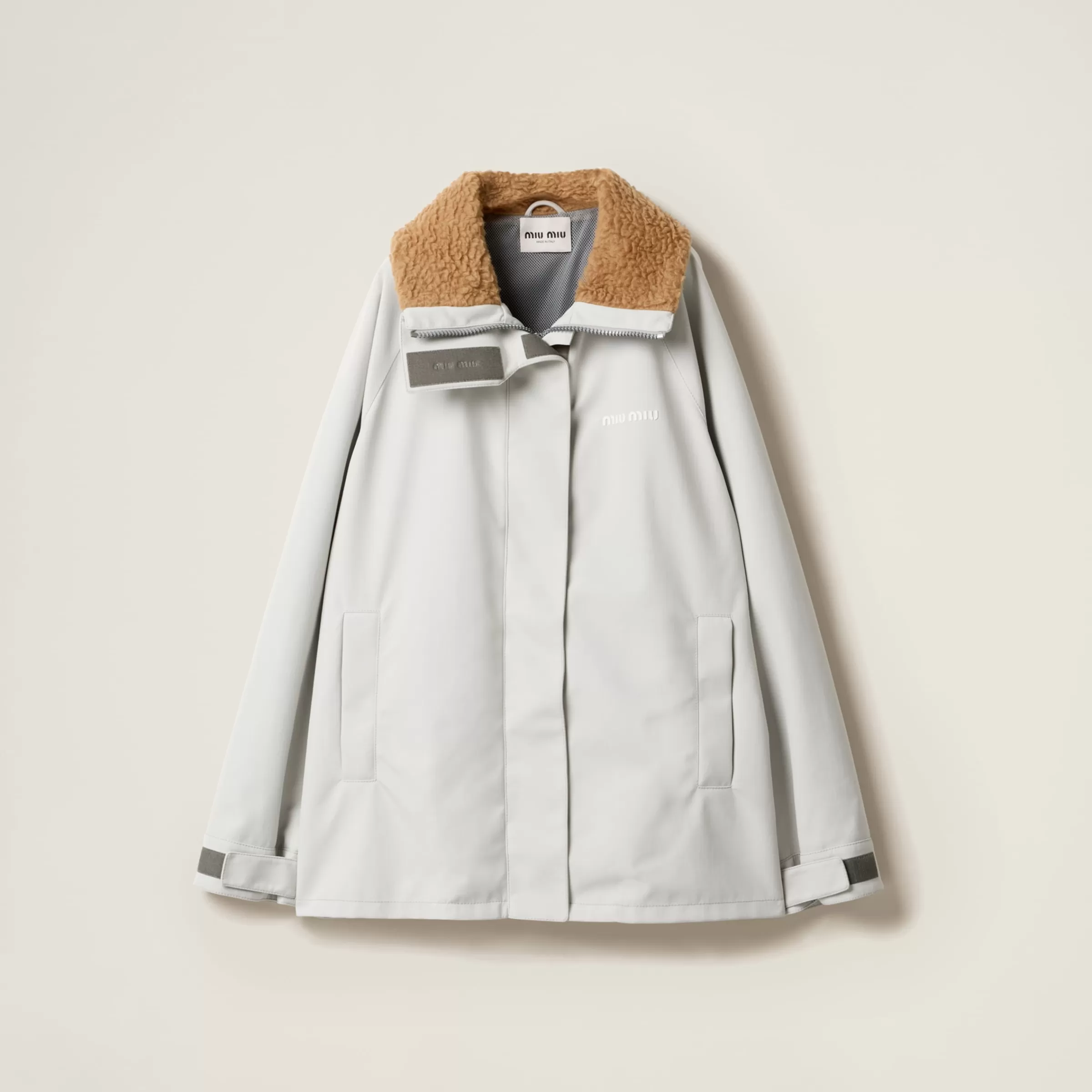 Miu Miu Blouson in cordura Bianco Cheap