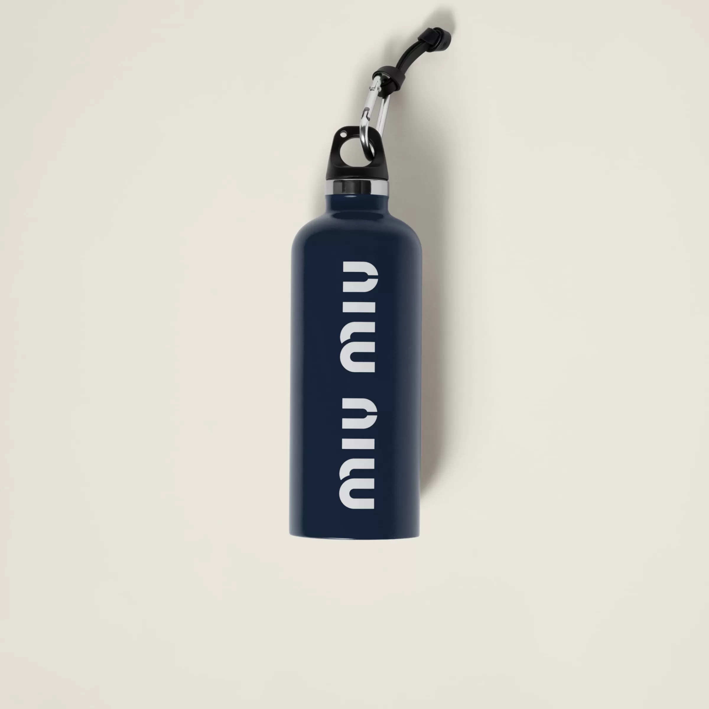 Miu Miu Borraccia in acciaio inox 500 ml Baltico/Bianco Flash Sale