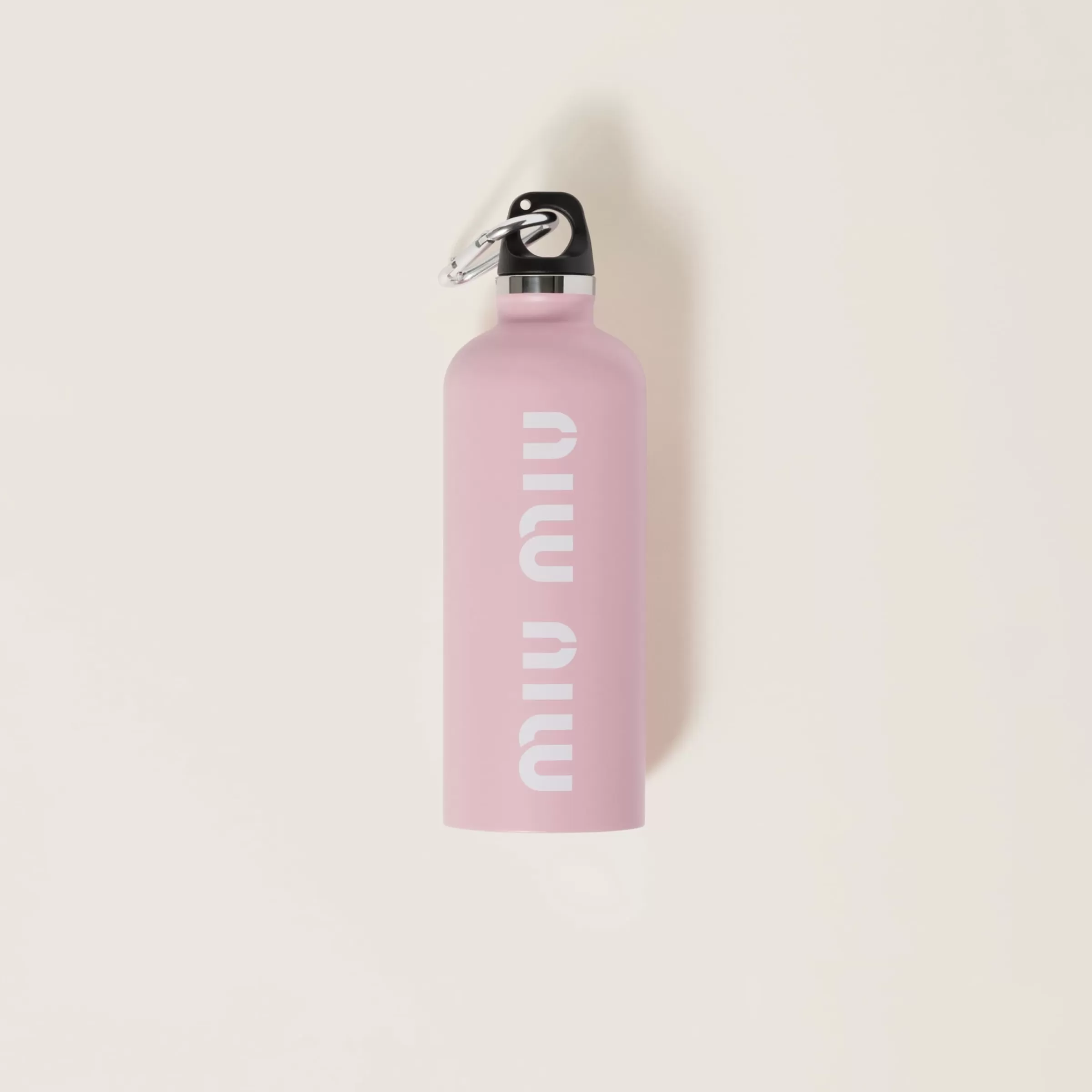 Miu Miu Borraccia in acciaio inox 500 ml Rosa/Bianco Cheap