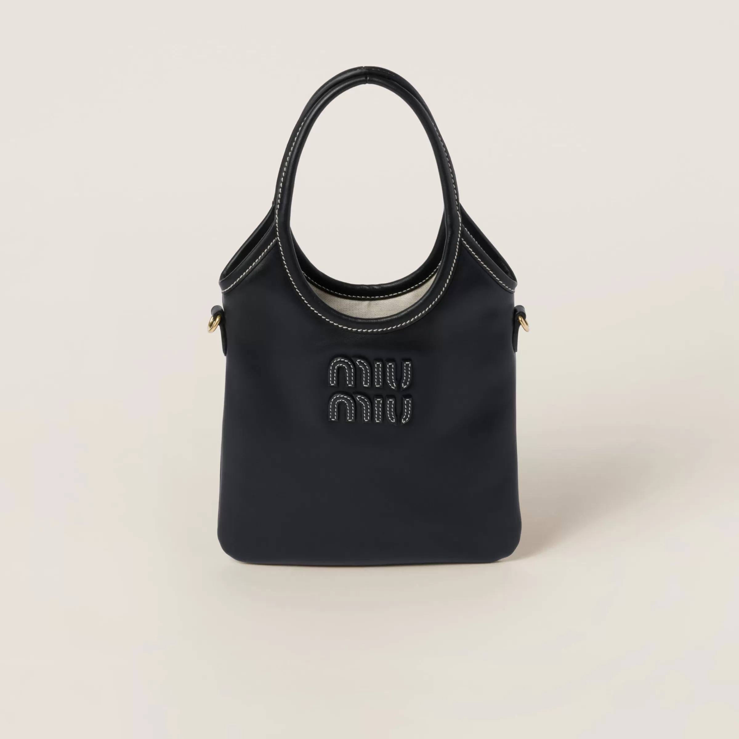 Miu Miu Borsa a mano IVY in pelle Nero Store