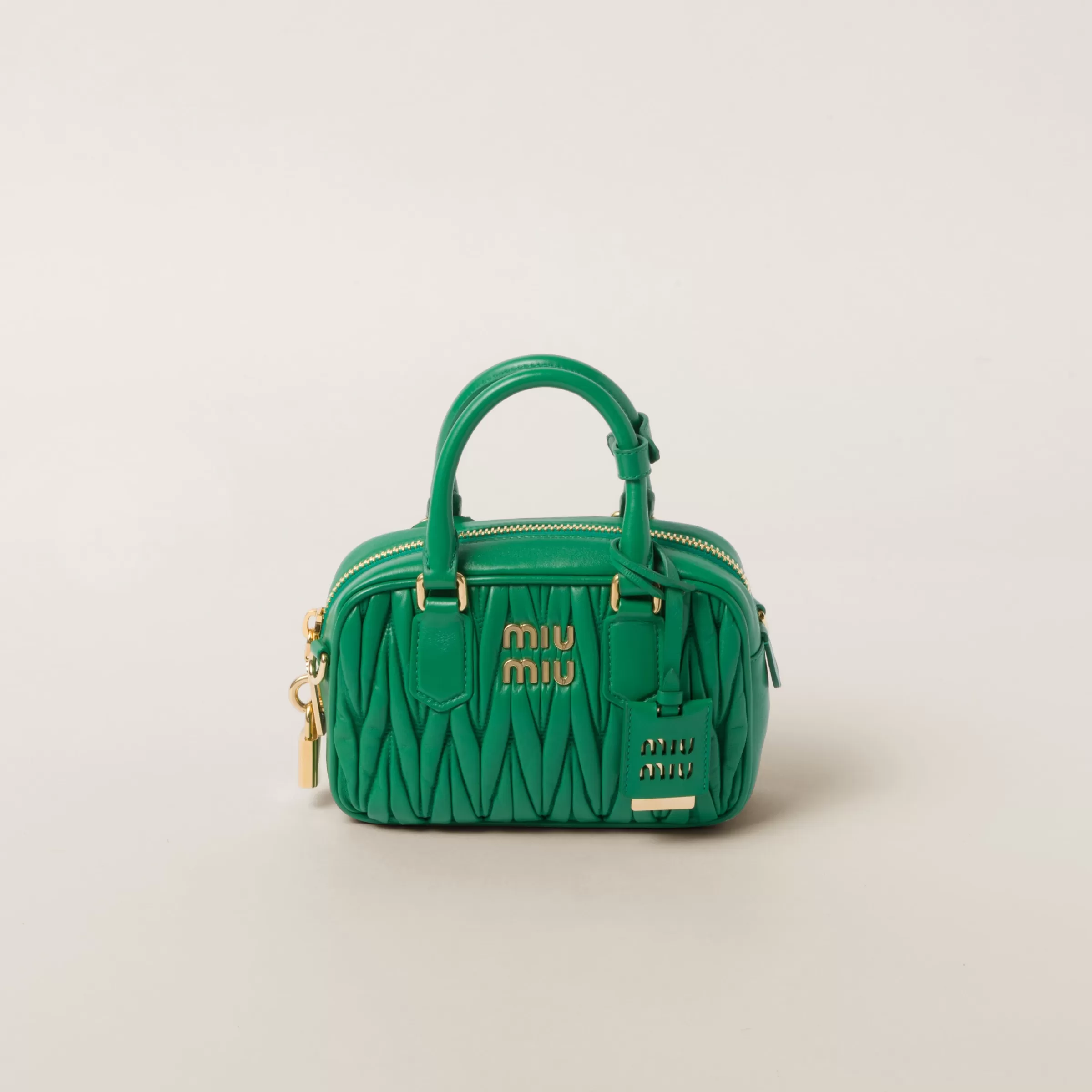 Miu Miu Borsa Arcadie in nappa matelassé Mango Discount