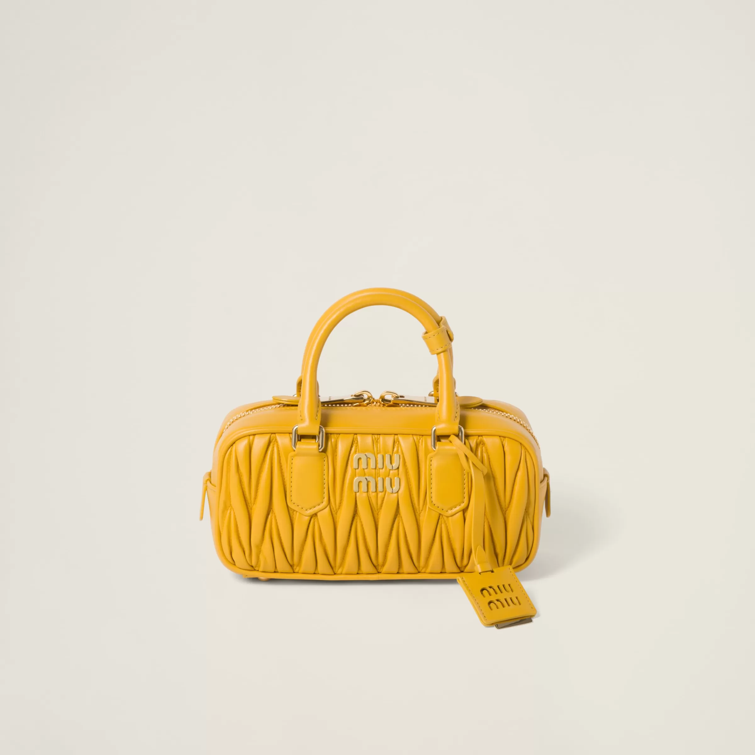 Miu Miu Borsa Arcadie in nappa matelassé Soleil Best Sale