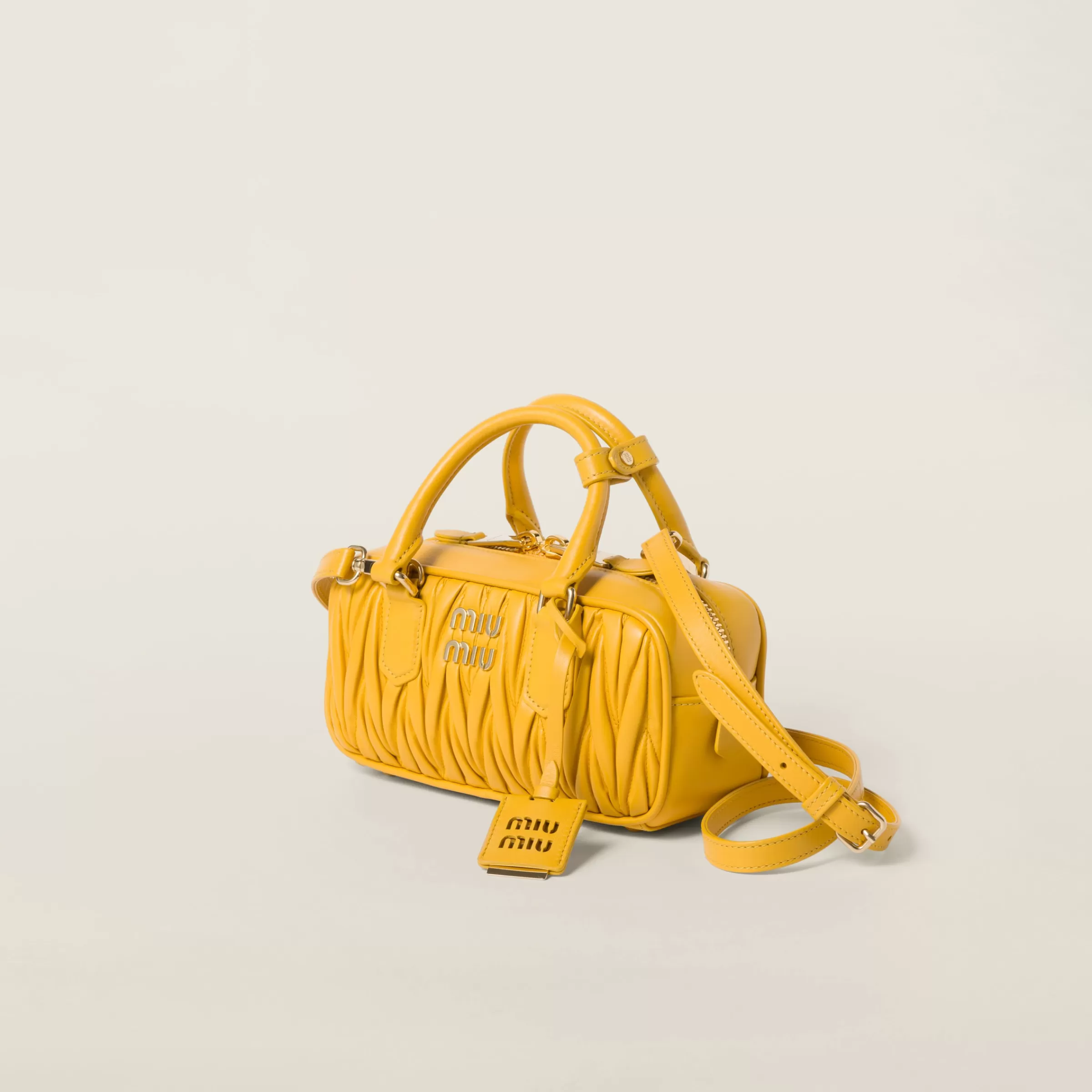 Miu Miu Borsa Arcadie in nappa matelassé Soleil Best Sale