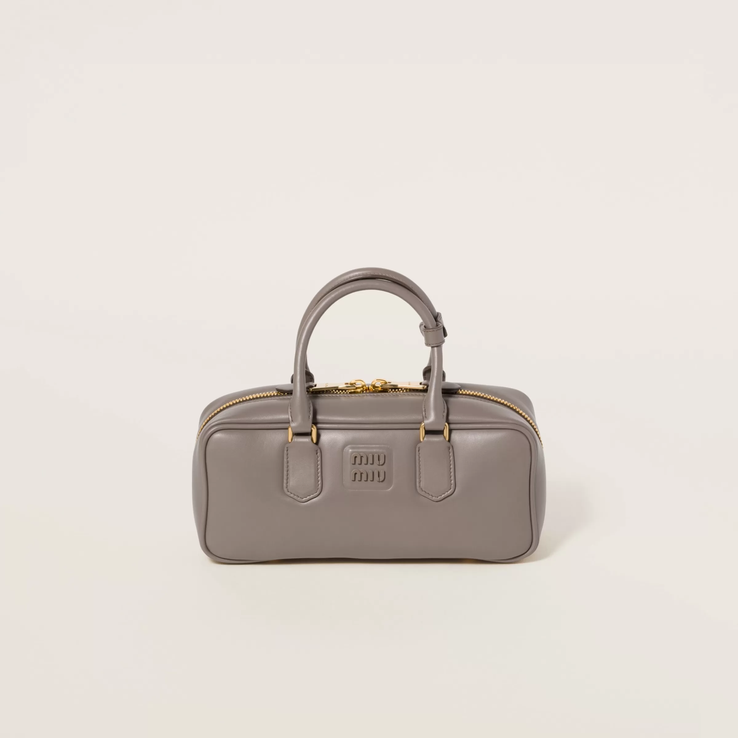 Miu Miu Borsa Arcadie in pelle Argilla Outlet