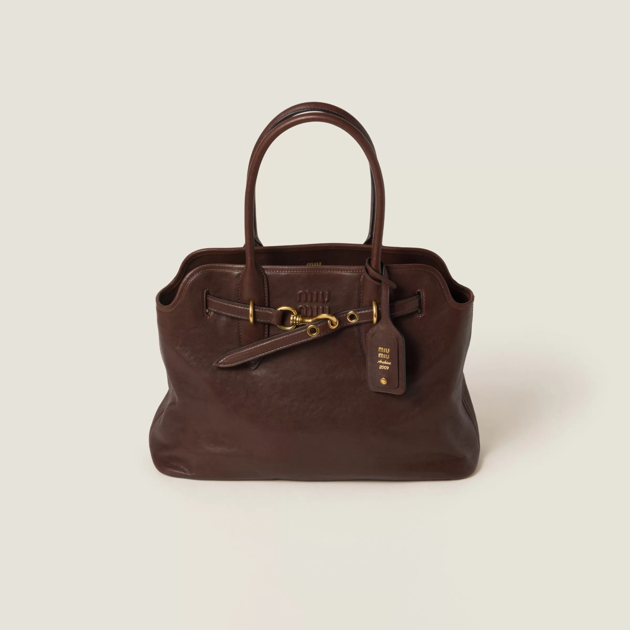 Miu Miu Borsa Aventure in nappa Radica Sale