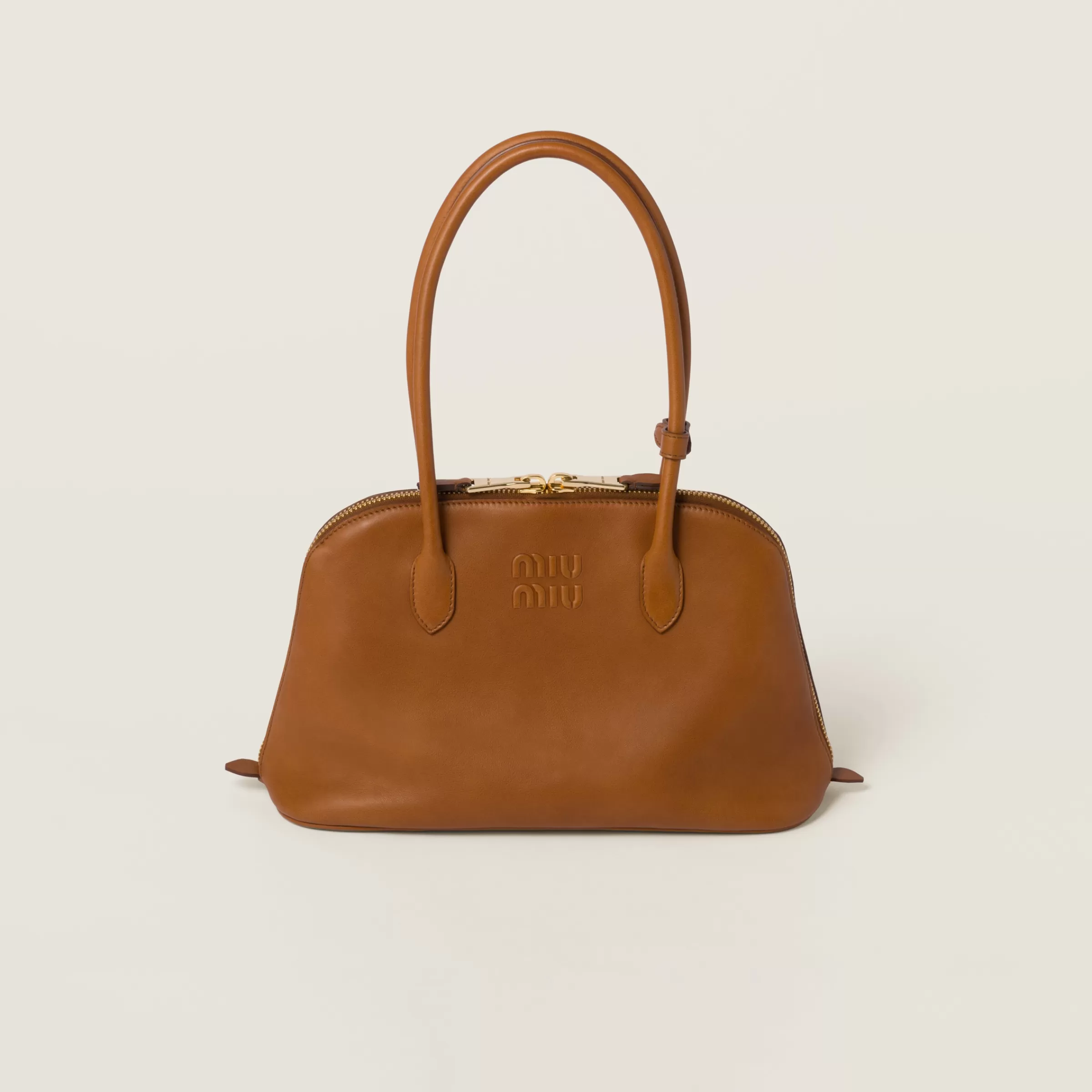 Miu Miu Borsa in pelle Cognac Fashion