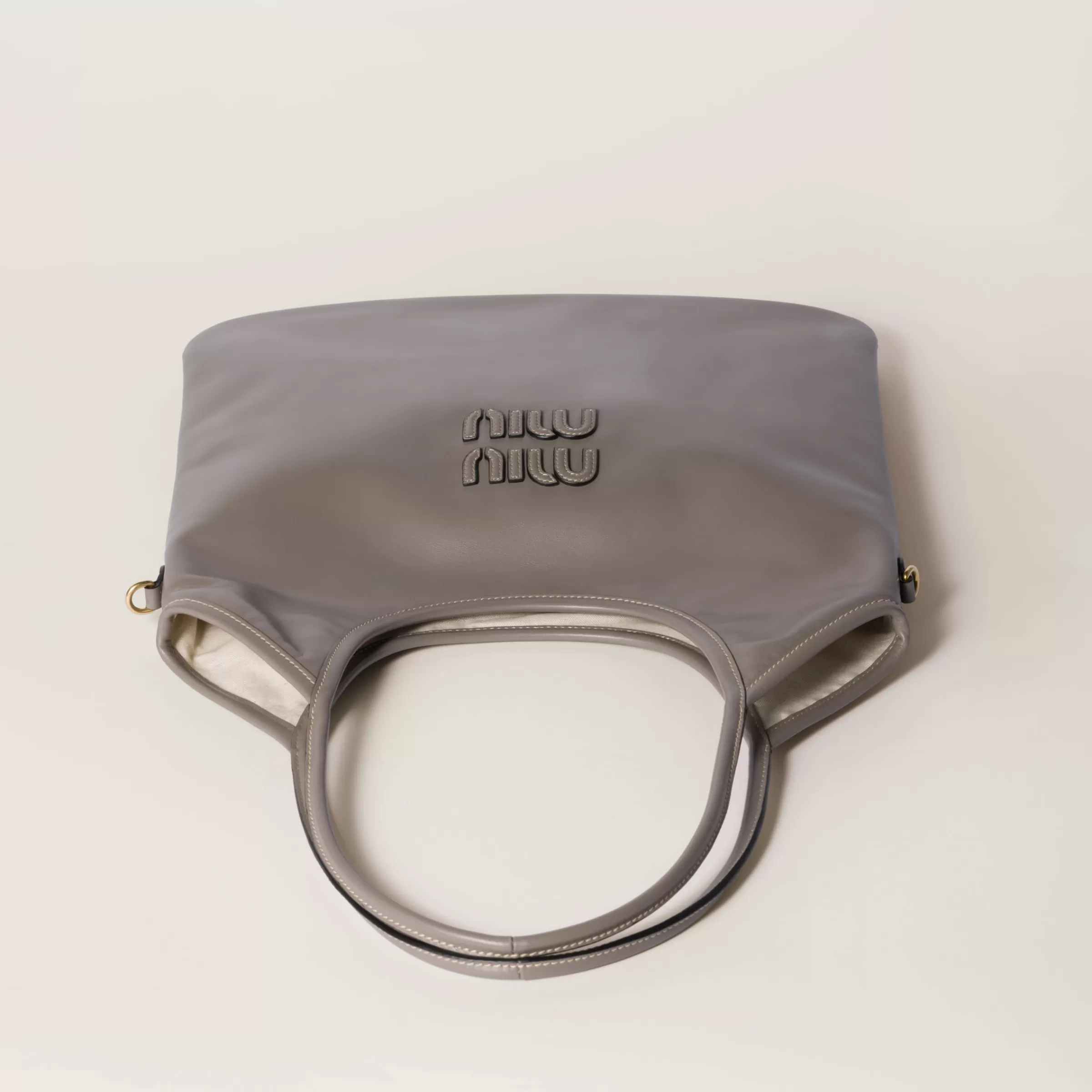 Miu Miu Borsa IVY in pelle Argilla Flash Sale