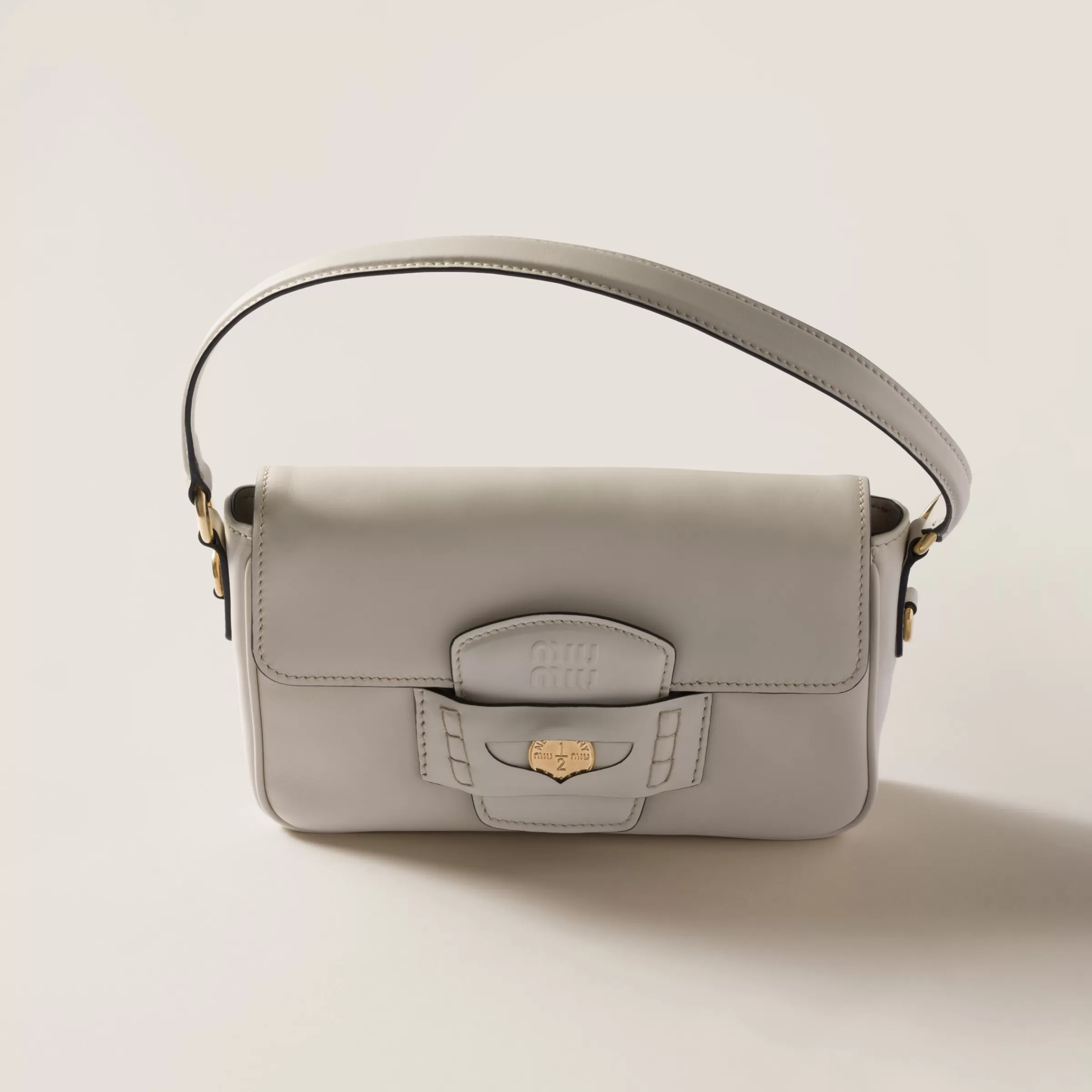 Miu Miu Borsa Penny in pelle Talco Flash Sale