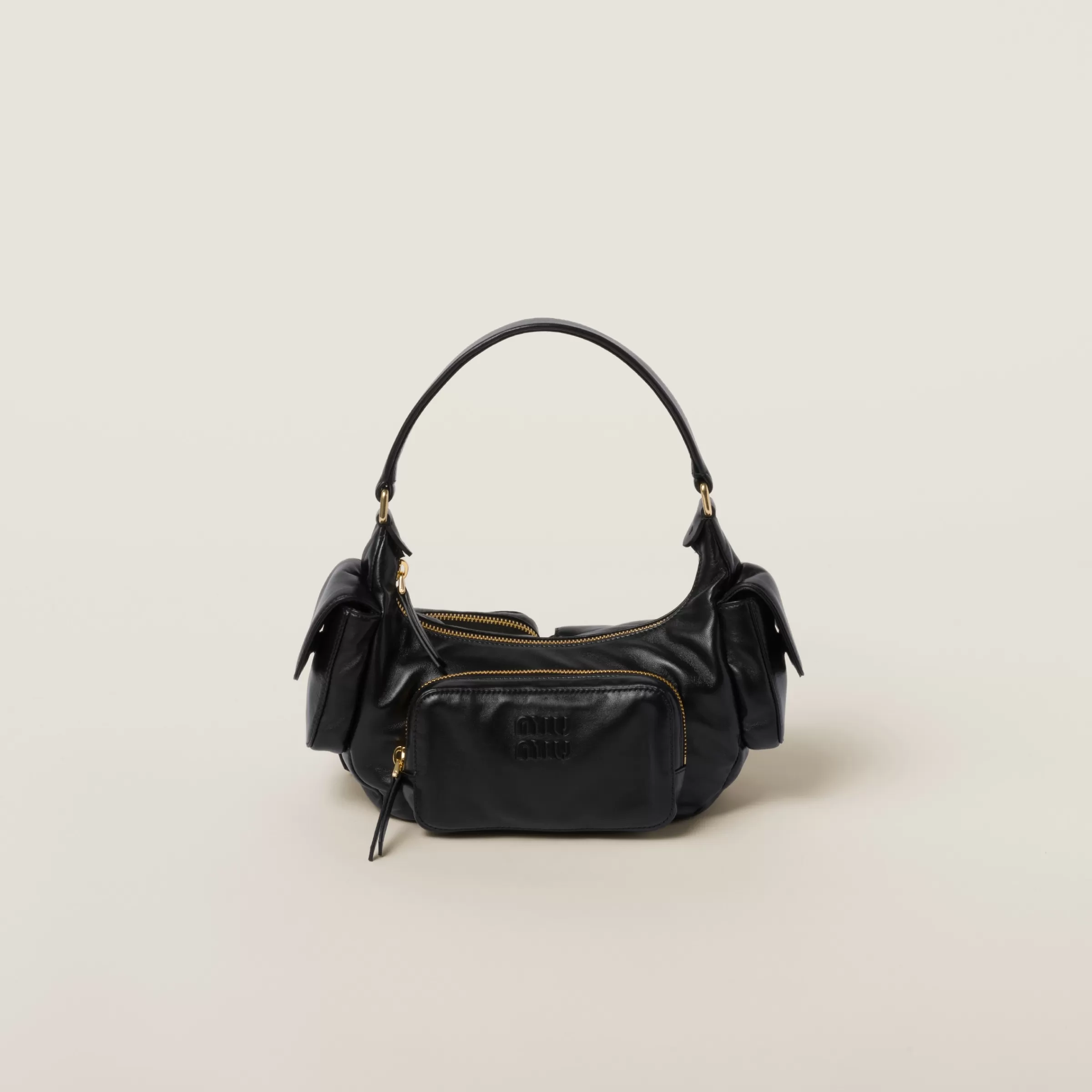 Miu Miu Borsa Pocket in nappa Nero Best