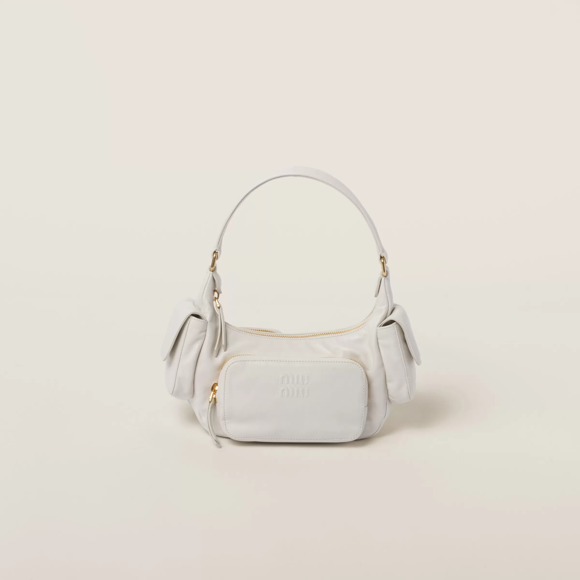 Miu Miu Borsa Pocket in nappa Bianco Hot