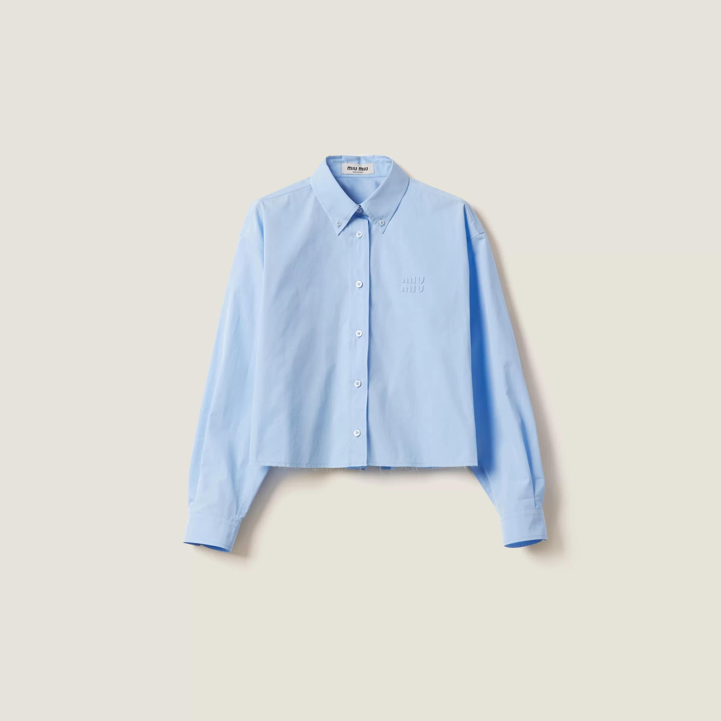 Miu Miu Camicia in popeline Cielo Shop