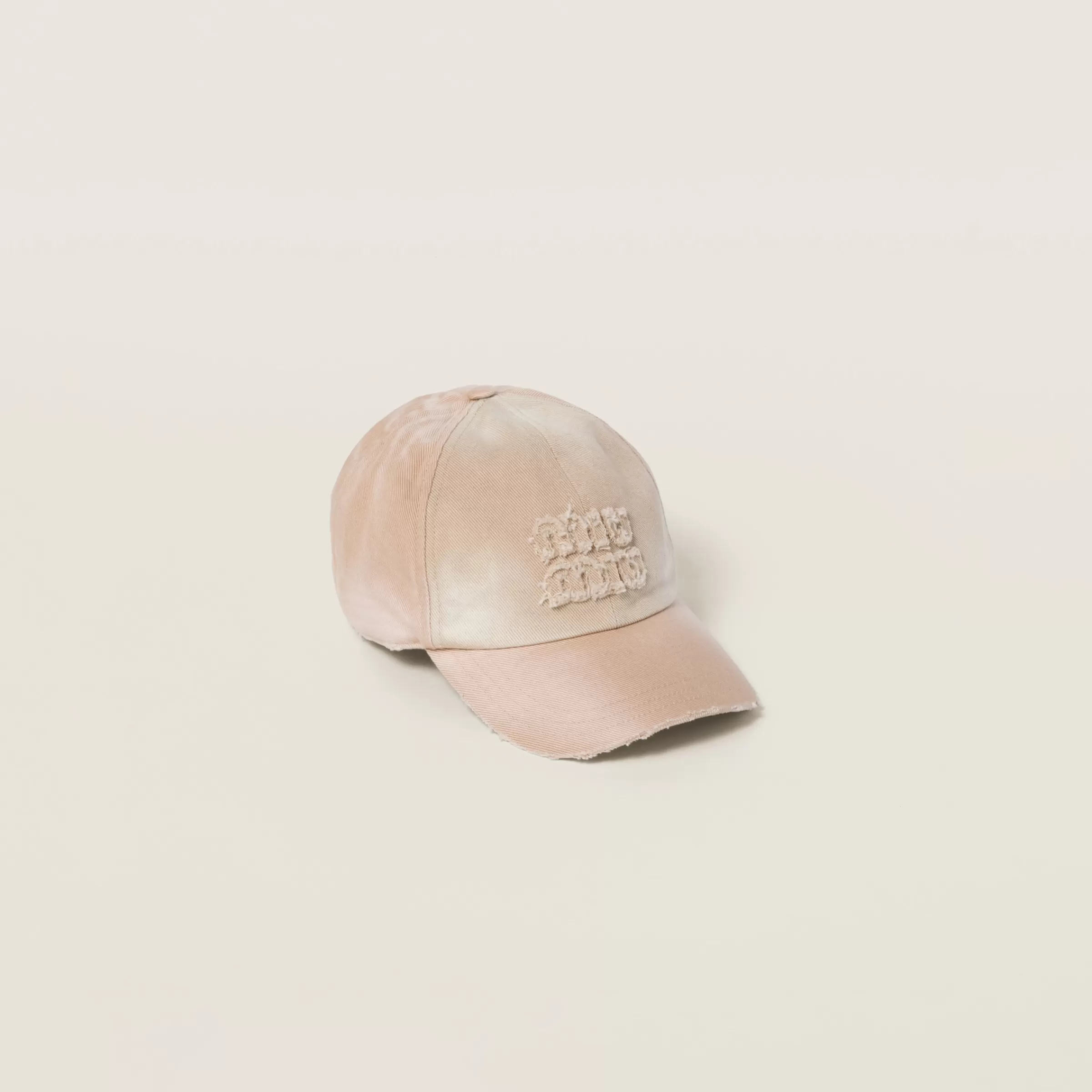 Miu Miu Cappello da baseball in denim Albino New