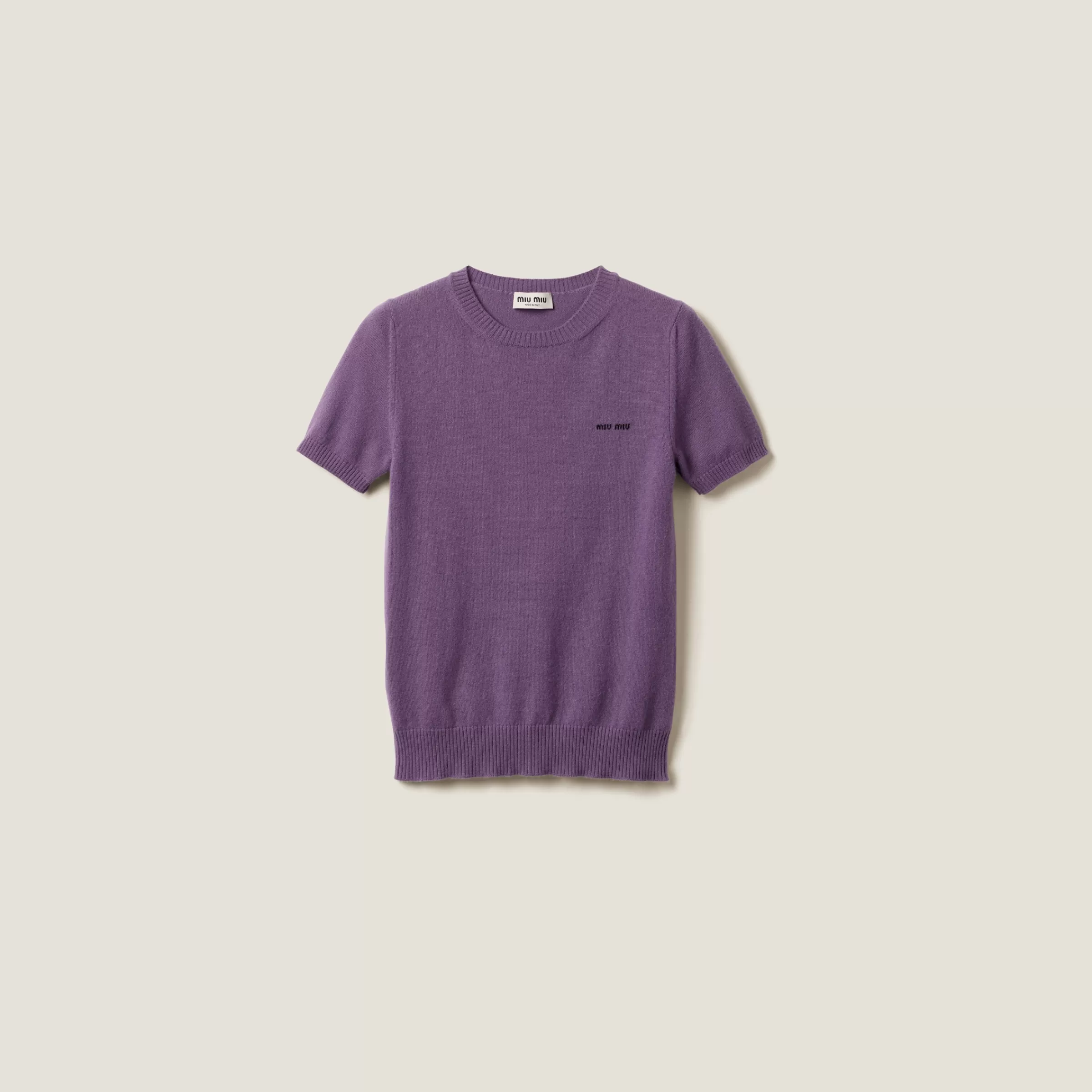 Miu Miu Maglia in cashmere Malva Cheap