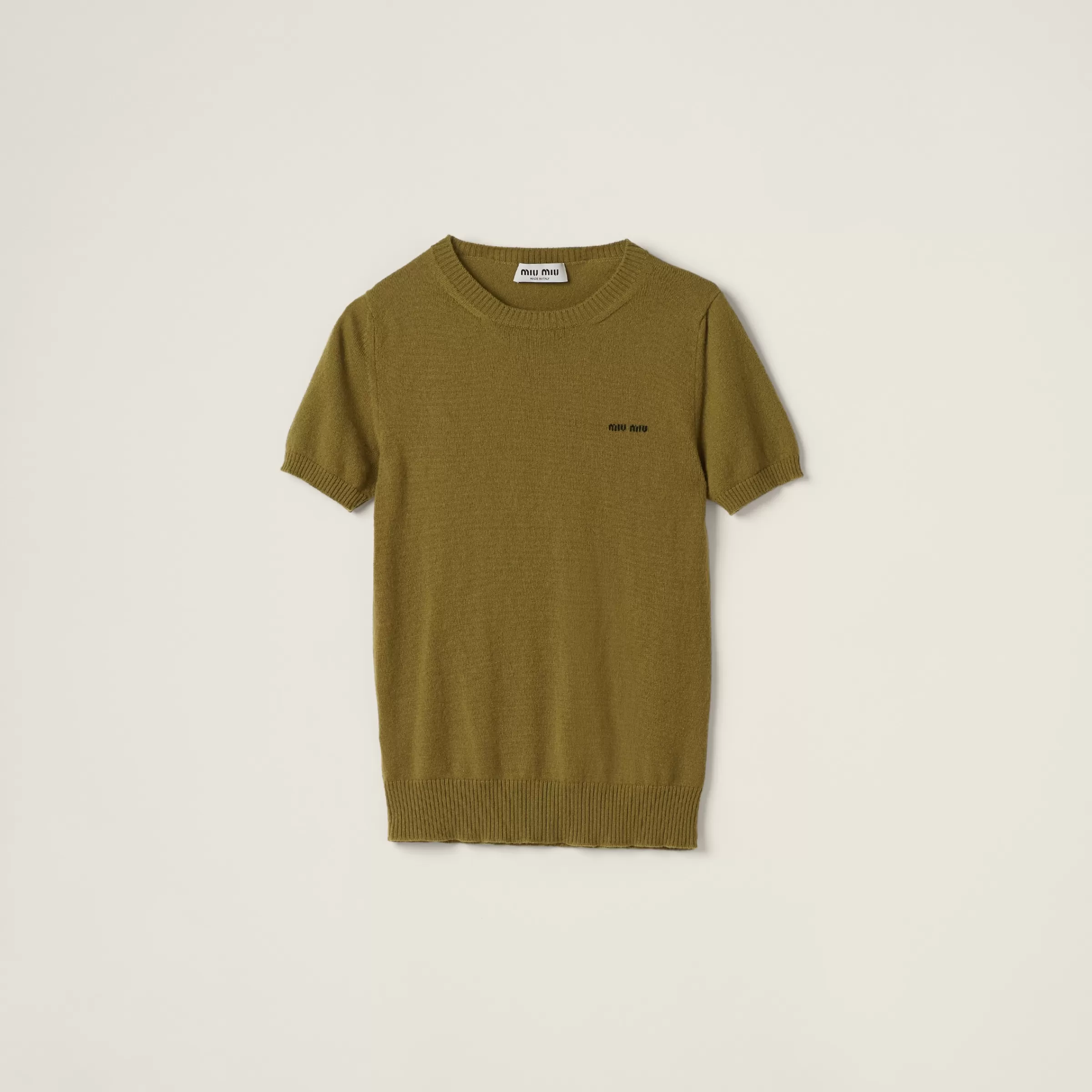 Miu Miu Maglia in cashmere Felce Flash Sale