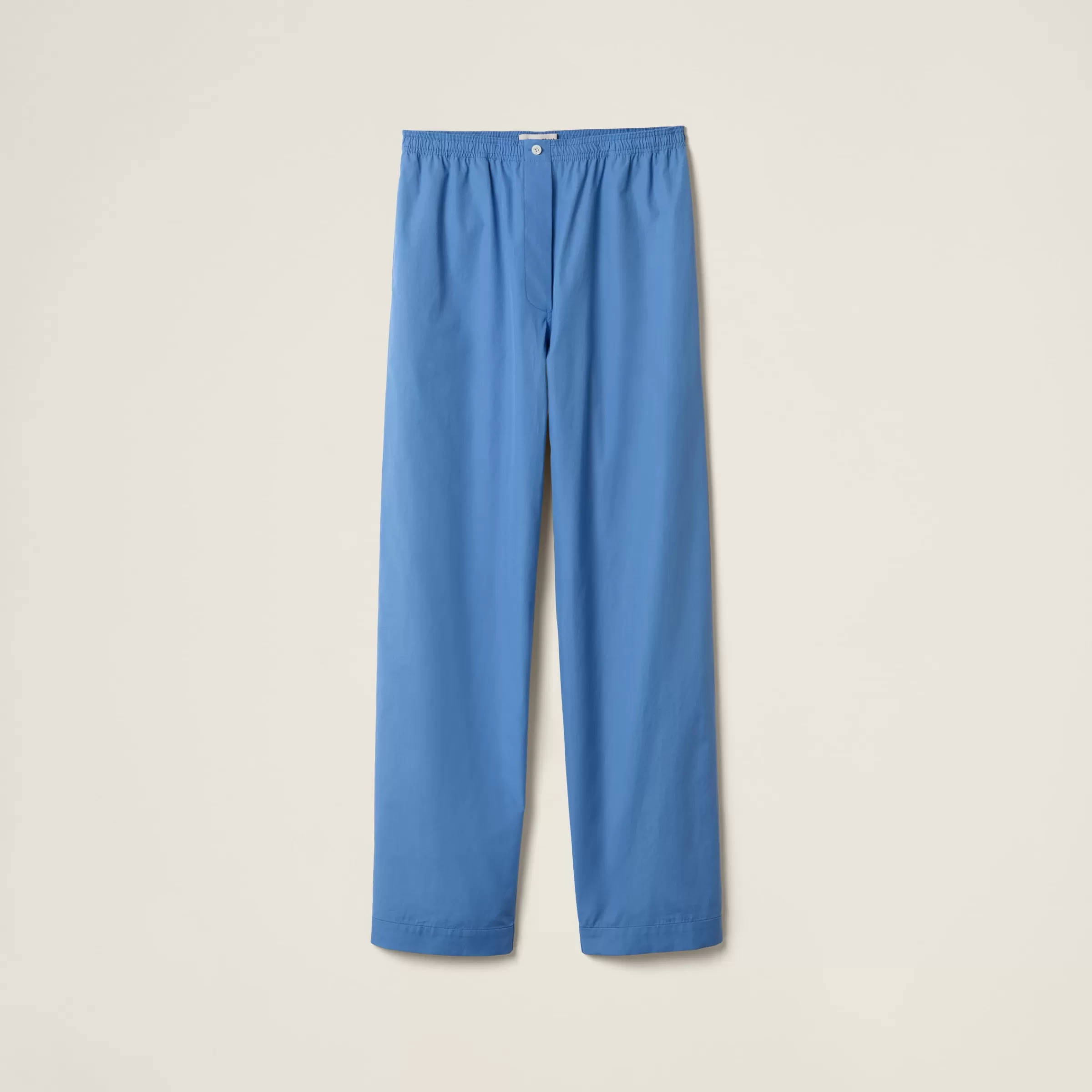 Miu Miu Pantaloni del pigiama in popeline AzzurroZaffiro Store