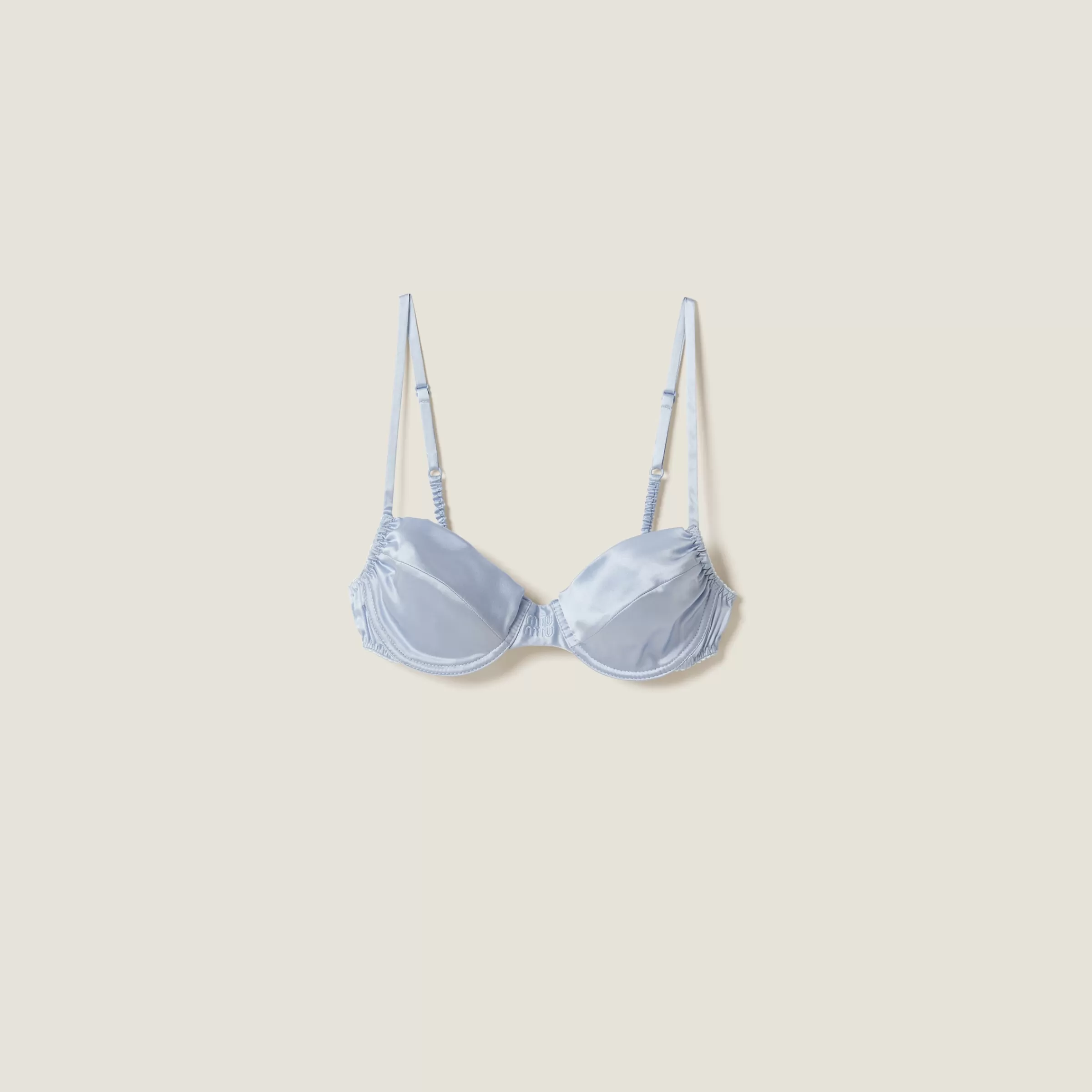 Miu Miu Reggiseno in satin Astro Fashion