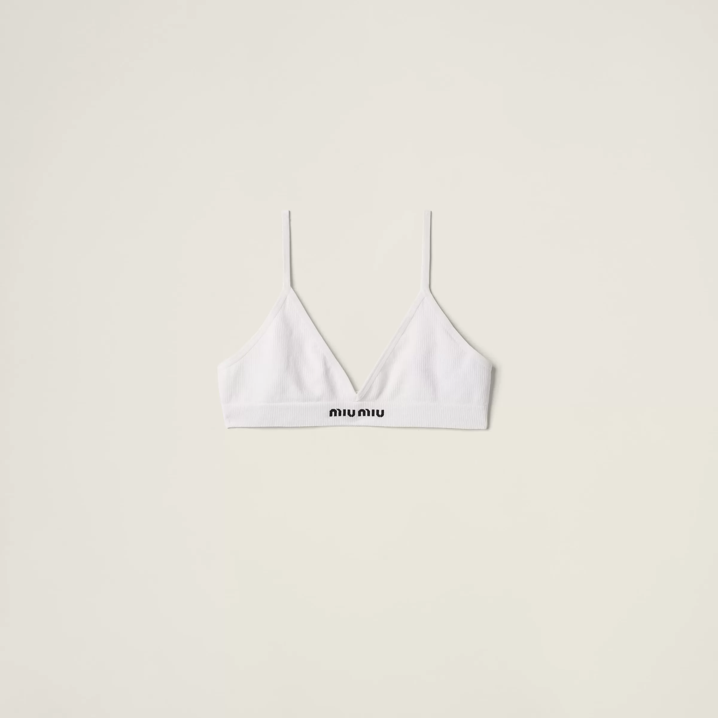 Miu Miu Reggiseno seamless Bianco Shop