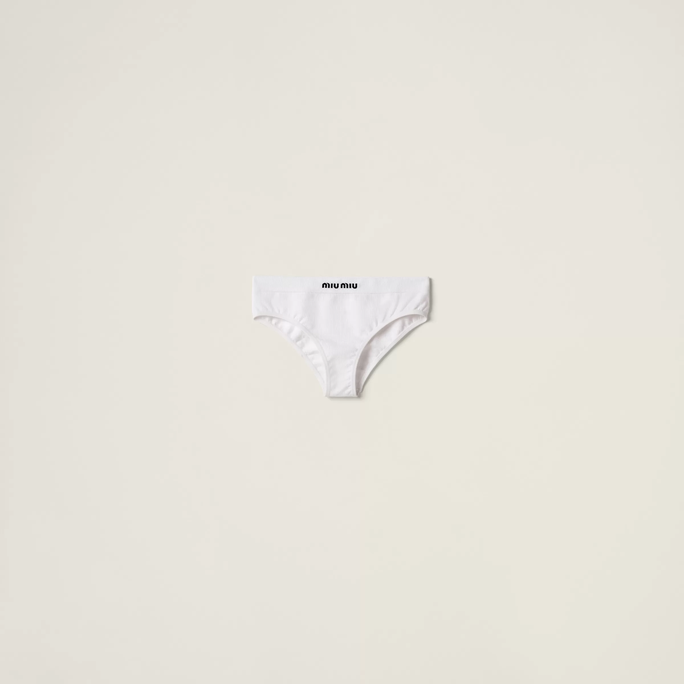 Miu Miu Slip seamless Bianco Flash Sale