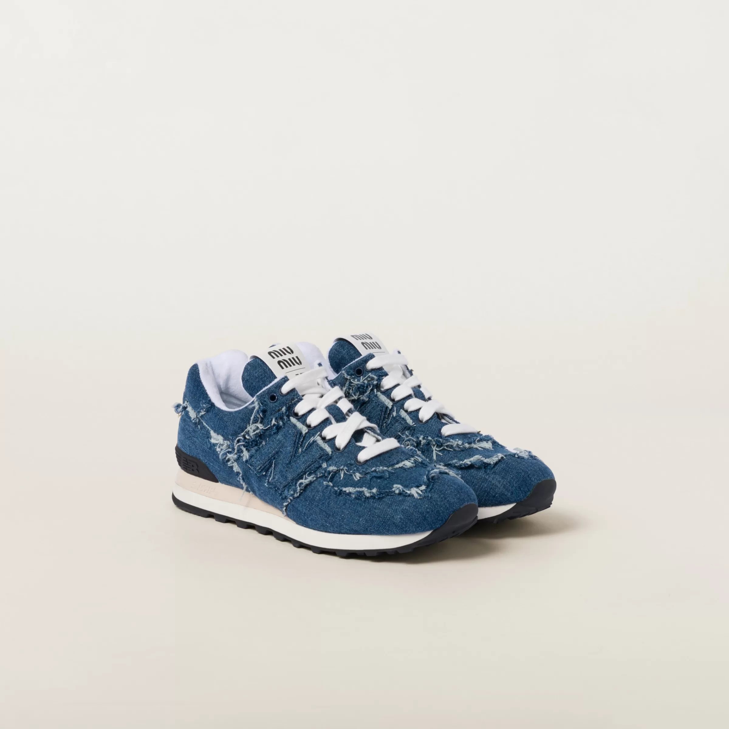 Miu Miu Sneakers 574 New Balance x in Denim New