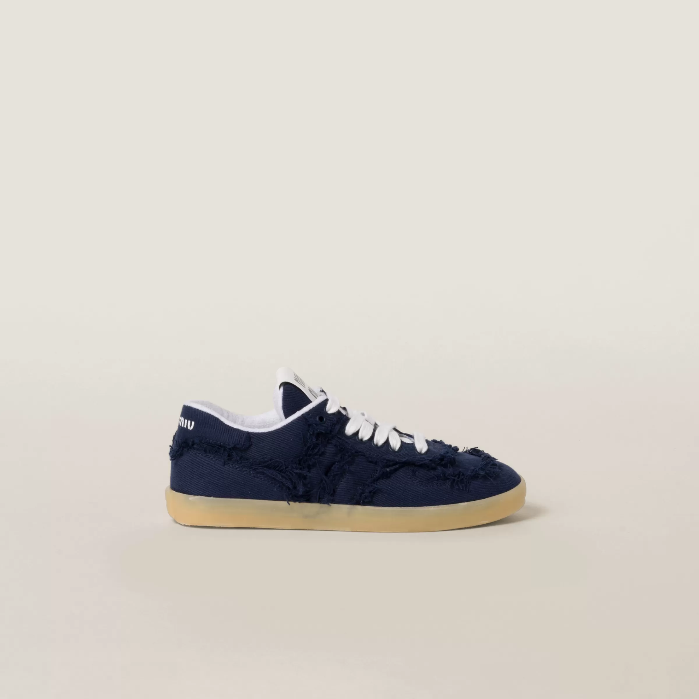 Miu Miu Sneakers in denim Royal Cheap