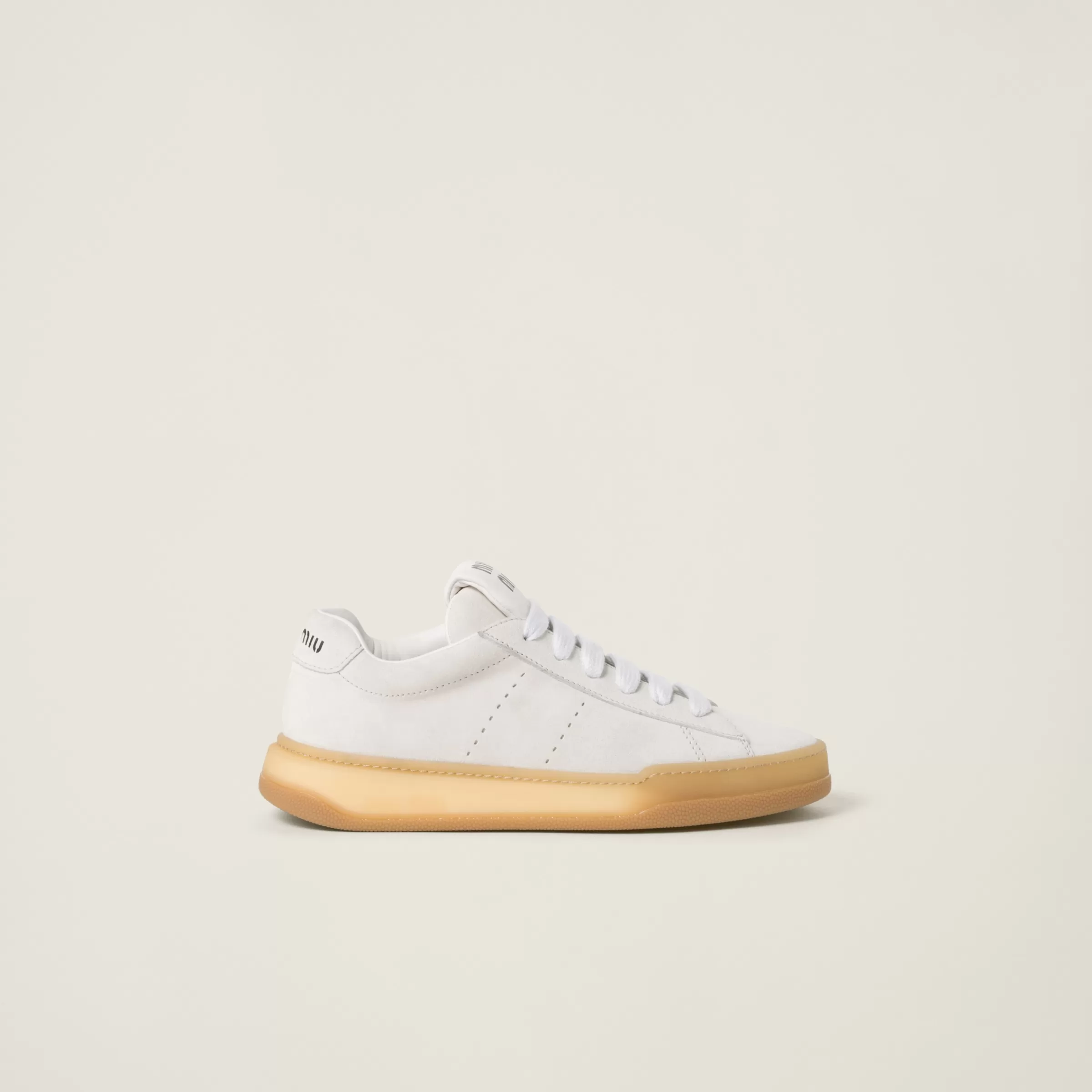 Miu Miu Sneakers in pelle scamosciata Bianco Fashion