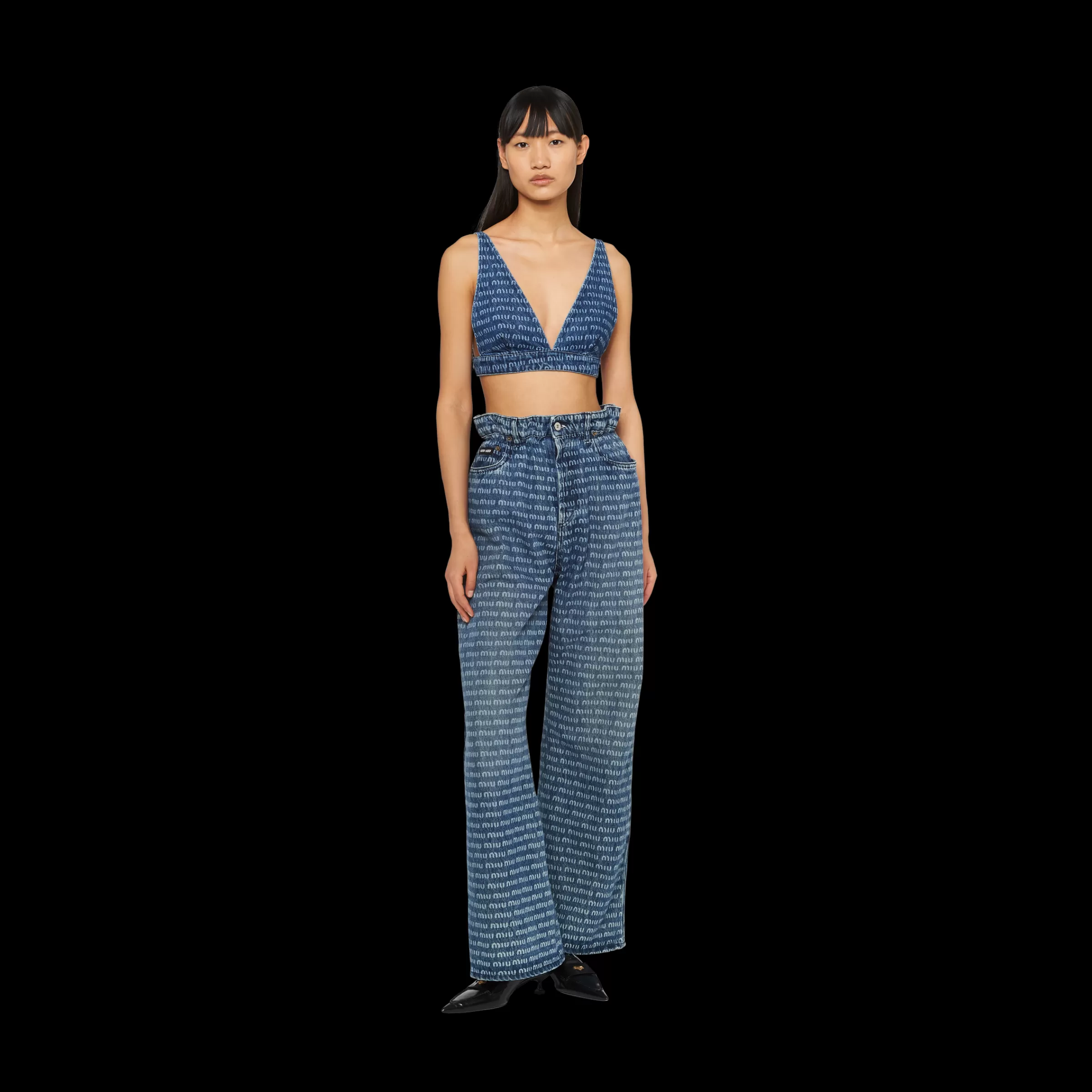 Miu Miu Top in denim Blu Best